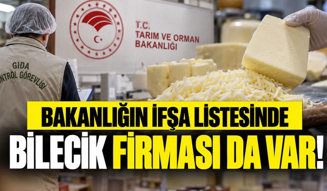 Bakanlığın İfşa Listesinde Bilecik Firması da Var!