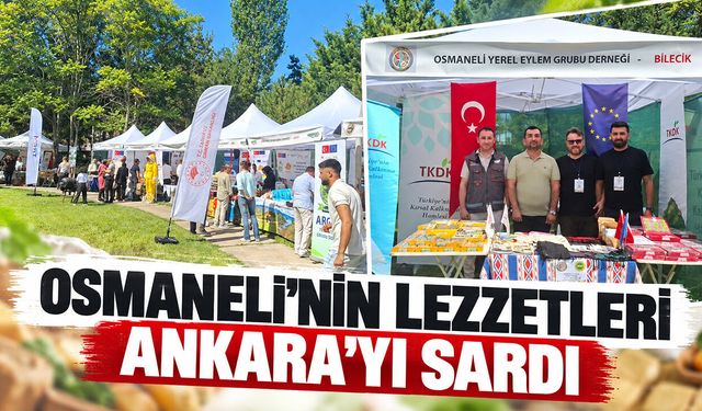 Osmaneli’nin Lezzetleri Ankara’yı Sardı