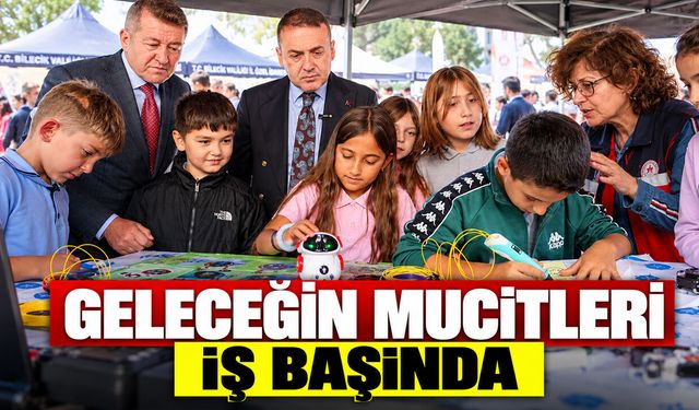 Bilecik’te Geleceğin Mucitleri İş Başında
