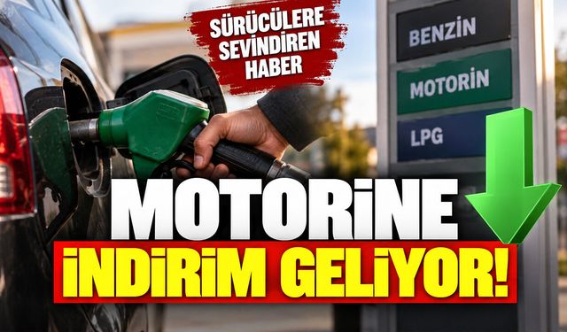 Motorine indirim geliyor