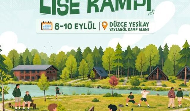 Yeşilay’dan Gençlere Doğayla İç İçe Kamp