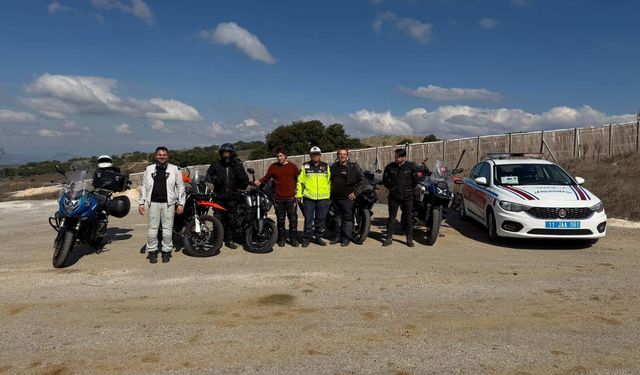 62 motosikleti denetlediler