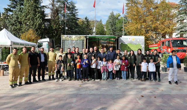 BİLECİK’TE ÇOCUKLAR YEŞİL VATAN İÇİN BULUŞTU