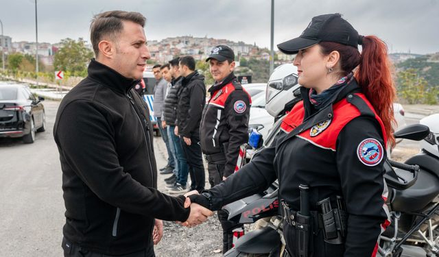 Bilecik’te huzur ve güvenlik denetimi: Emniyet Müdürü Çağlar sahada