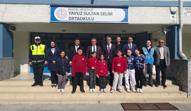 Bozüyük Kaymakamı Helvacı’dan okullara ziyaret