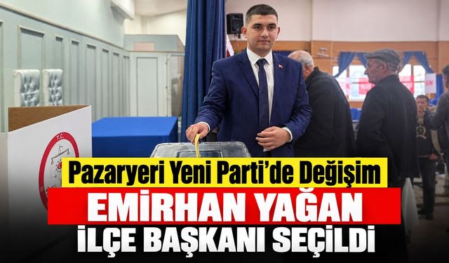 Pazaryeri Yeni Parti’de Değişim