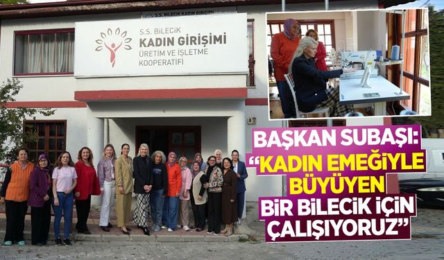 Melek Mızrak Subaşı: “Kadın emeğiyle büyüyen bir Bilecik için çalışıyoruz”