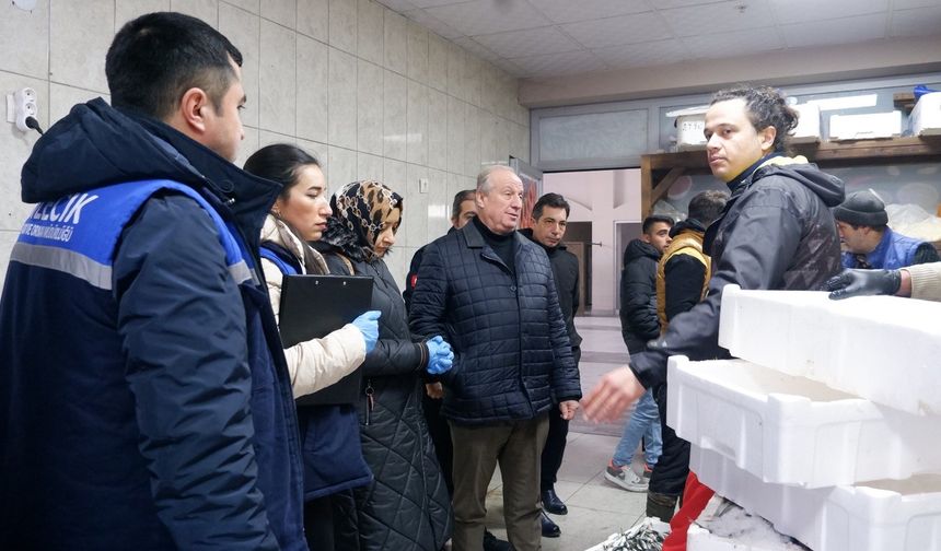 Başkan Yardımcısı Fındık’tan balık denetimi