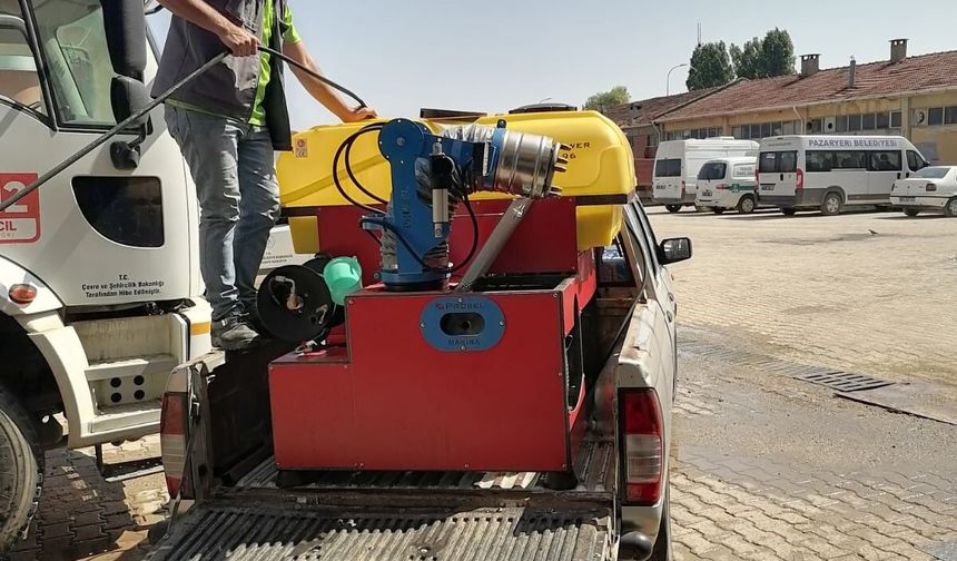 Pazaryeri’nde vektörel mücadele sürüyor