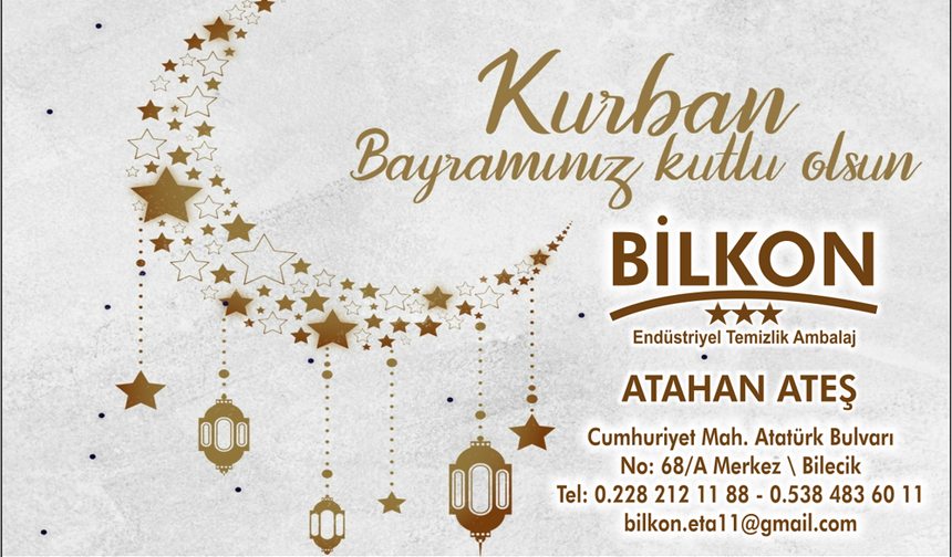 BİLKON KURBAN BAYRAMI TEBRİĞİ