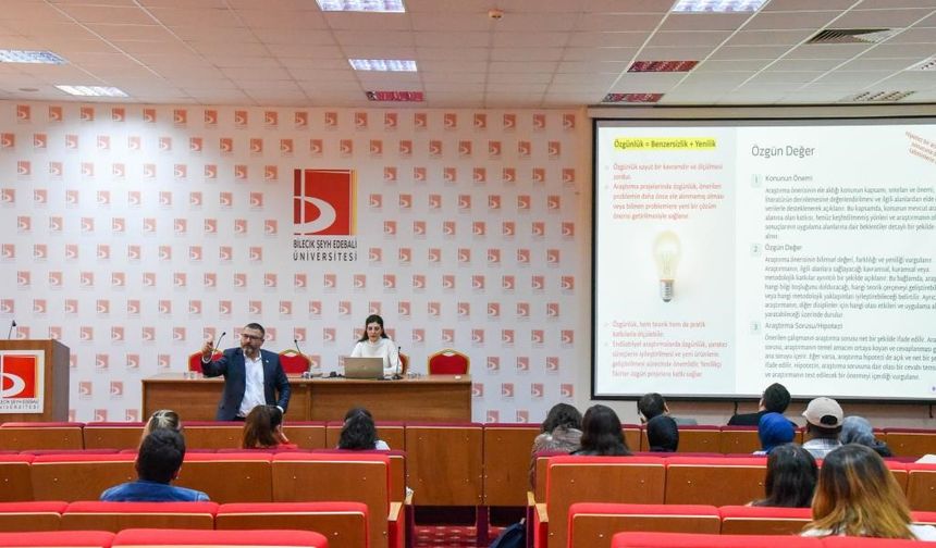 BŞEÜ'DE 'PROJE YAZMA EĞİTİMİ' PANELİ DÜZENLENDİ