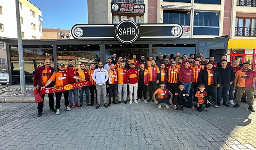 SÖĞÜT'TEKİ GALATASARAY TARAFTAR GRUBU ULTRASLAN KURMAK İÇİN KOLLARI SIVADI