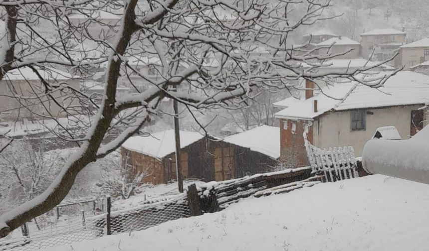 Kar yağışı, vatandaşlar arasında sevinçle karşılandı