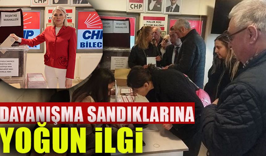 DAYANIŞMA SANDIKLARINA YOĞUN İLGİ