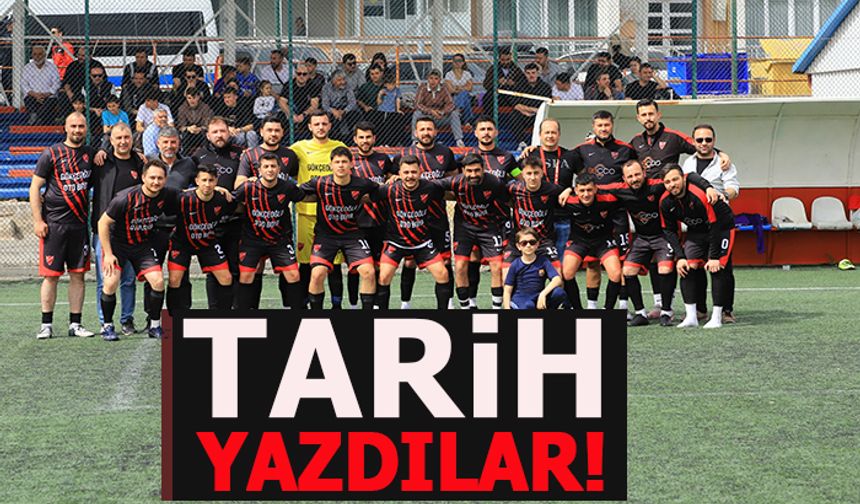 TARİH YAZDILAR!