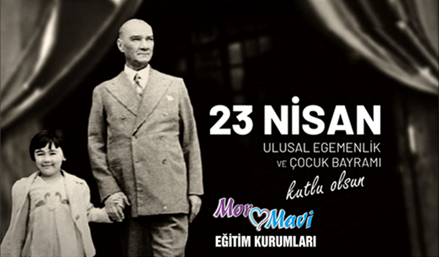 MOR MAVİ 23 NİSAN KUTLAMA