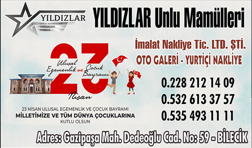 YILDIZLAR 23 NİSAN KUTLAMA