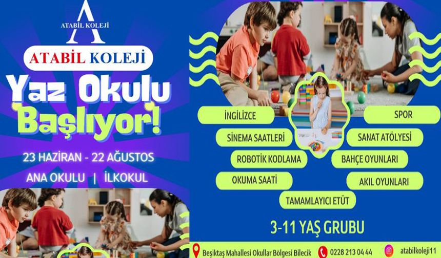 ATABİL KOLEJİ YAZ OKULU