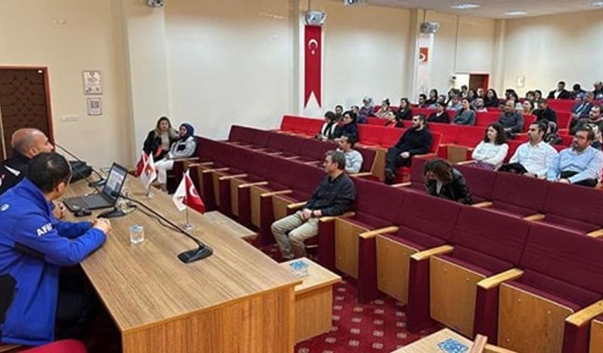 BİLECİK’TE AFET VE FARKINDALIK EĞİTİMİ