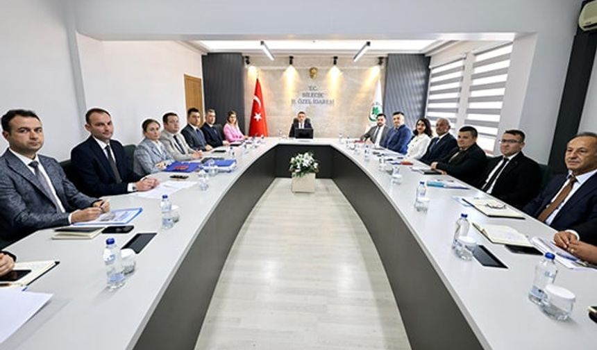 BİLECİK VALİSİ SÖZER, İL ÖZEL İDARESİ ÇALIŞMALARINI İNCELEDİ