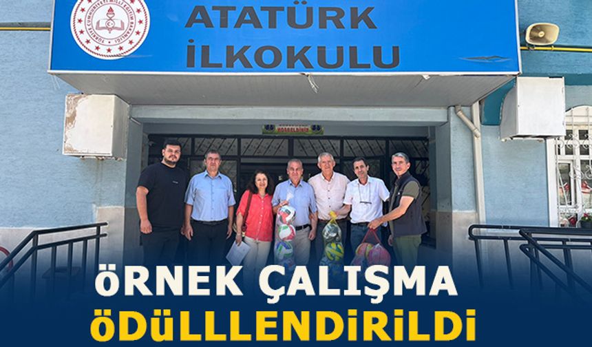 ÖRNEK ÇALIŞMA ÖDÜLLENDİRİLDİ