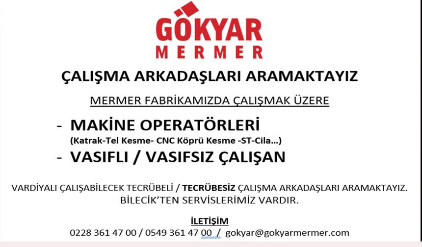 GÖKYAR MERMER İLAN