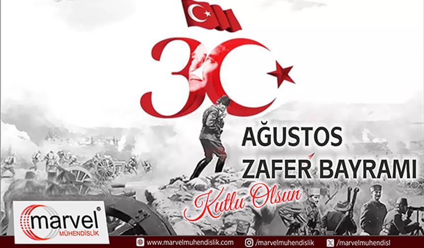 MARVEL 30 AĞUSTOS KUTLAMA
