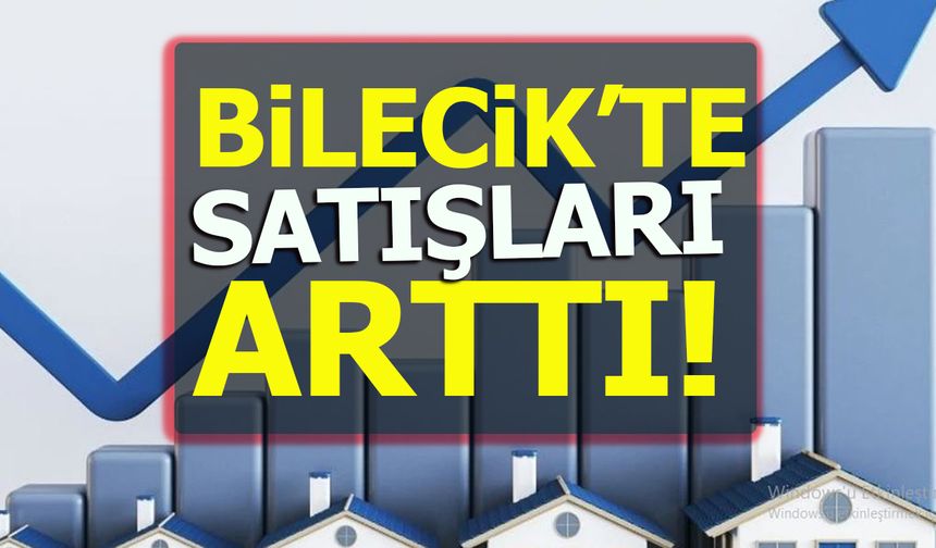 BİLECİK'TE SATIŞLARI ARTTI!