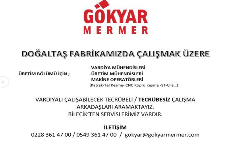 GÖKYAR MERMER İLAN