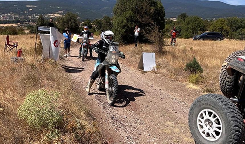 TransAnatolia rally raid yarışının Domaniç etabı tamamlandı