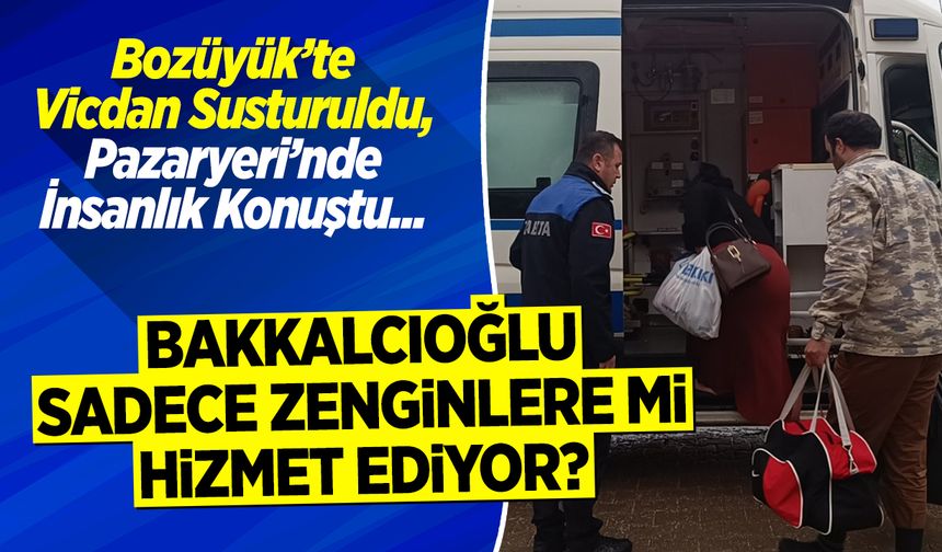 Bozüyük’te Vicdan Susturuldu, Pazaryeri’nde İnsanlık Konuştu
