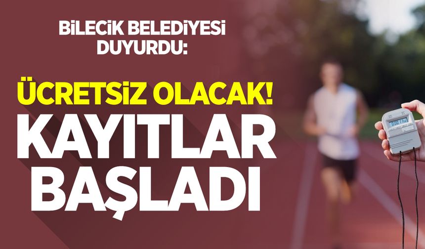 BELEDİYE DUYURDU: KAYITLAR BAŞLADI