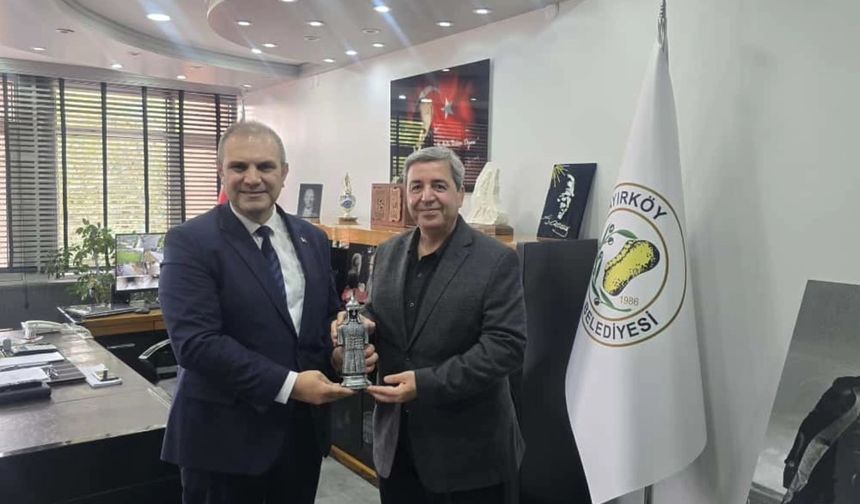 Başkan Dilsiz'e Nezaket Ziyareti