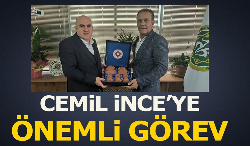 Cemil İnce’ye Önemli Görev