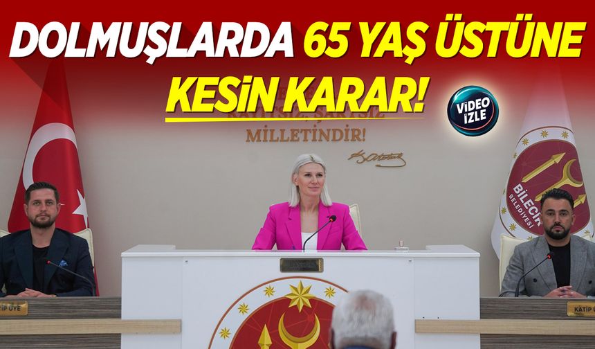 Dolmuşlarda 65 yaş üstüne kesin karar!