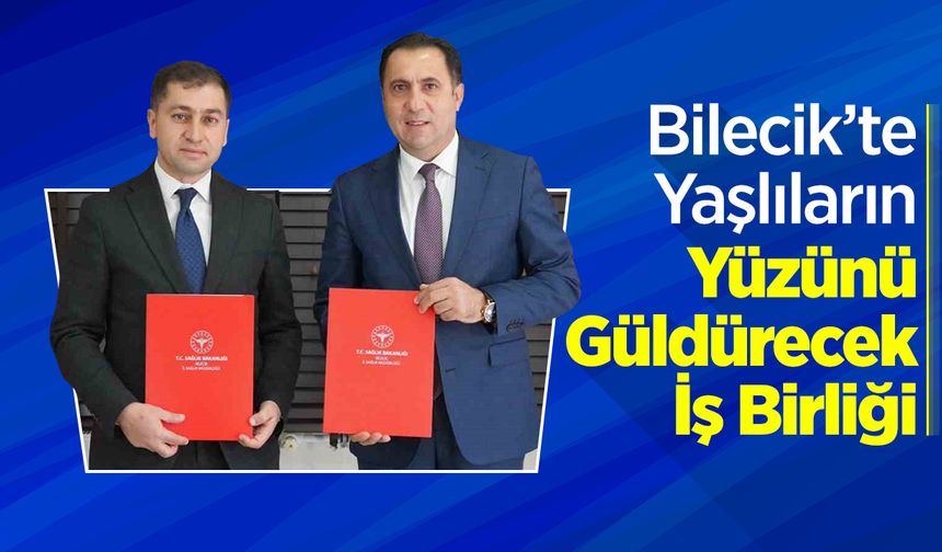 Bilecik'te Yaşlıların Yüzünü Güldürecek İş Birliği