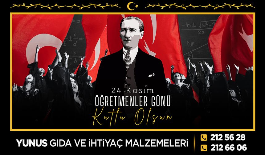 Yunus Gıda Öğretmenler günü kutlama