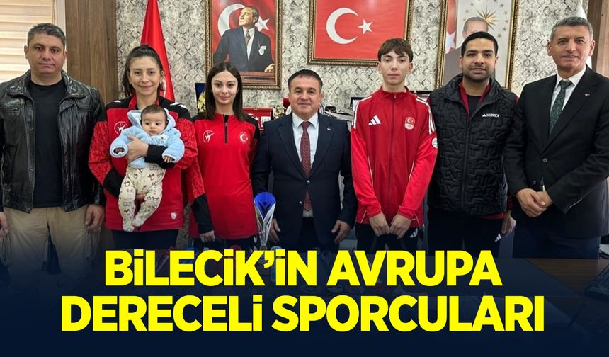 Bilecik'in Avrupa Dereceli Sporcuları