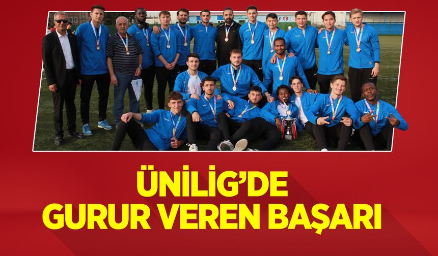 ÜNİLİG’DE GURUR VEREN BAŞARI