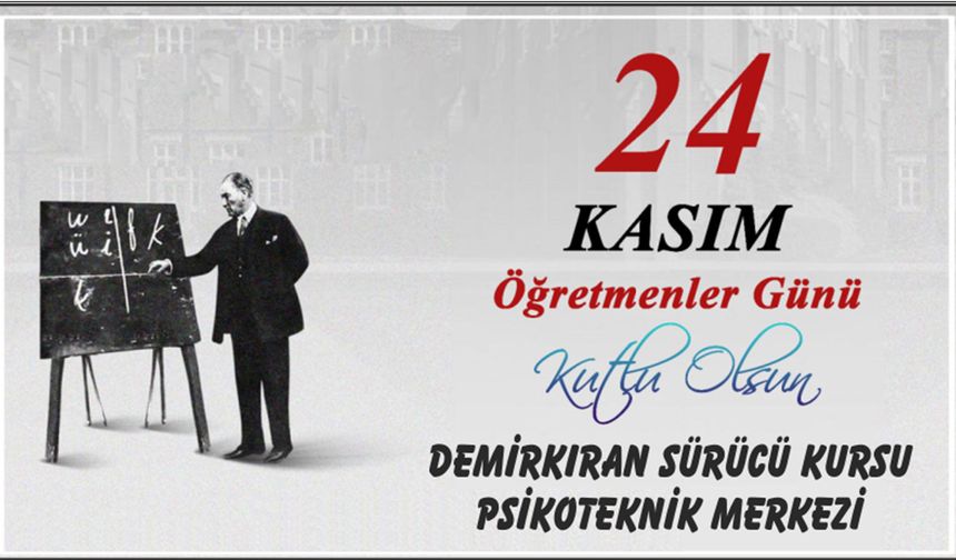 Demirkıran 24 Kasım Kutlama