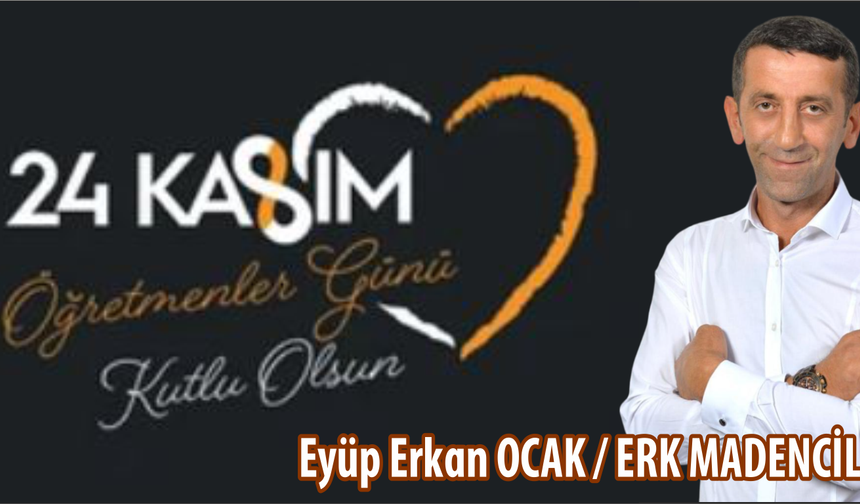 ERK Madencilik 24 Kasım Kutlama