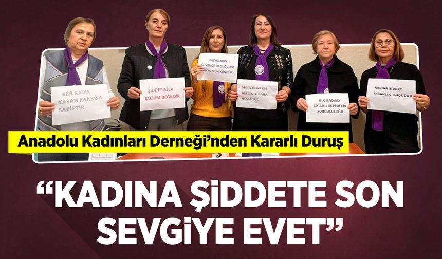 Kadına Şiddete Son, Sevgiye Evet