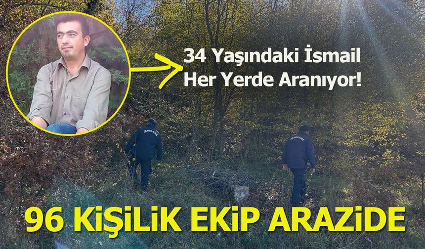 96 KİŞİLİK EKİP ARAZİDE