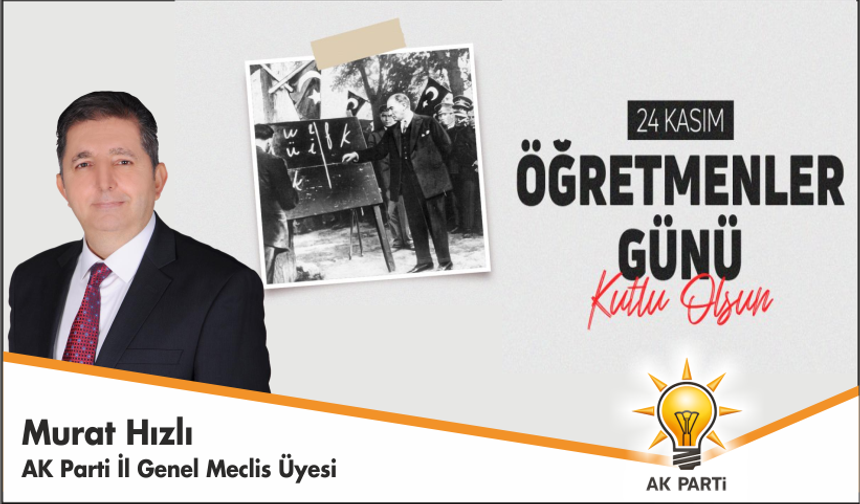 Murat Hızlı 24 Kasım Kutlama