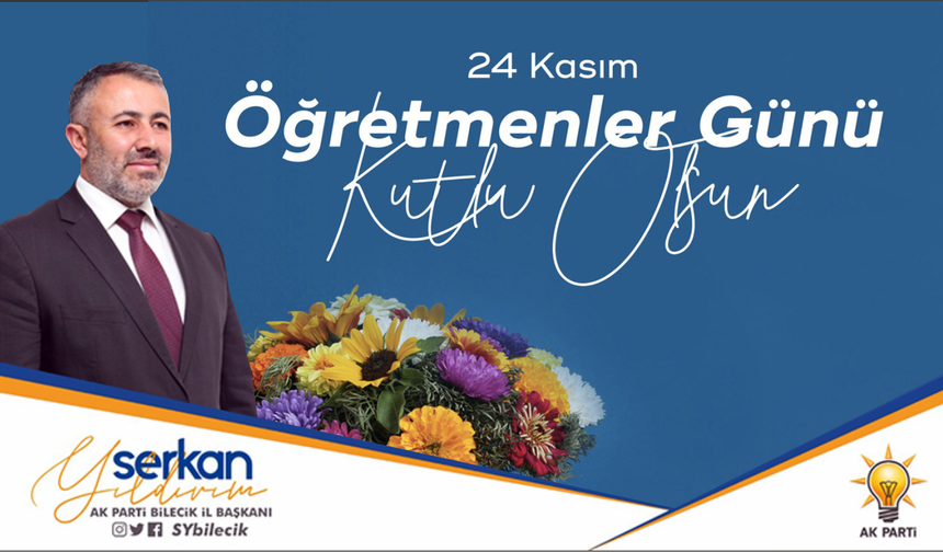 Serkan Yıldırım 24 Kasım Kutlama