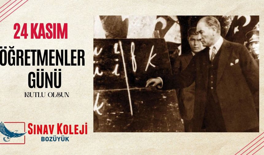 Bozüyük Sınav Koleji Öğretmenler Günü Kutlama