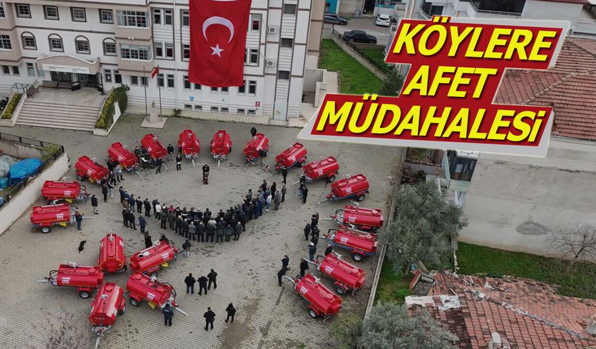 Köylere Afet Müdahalesi