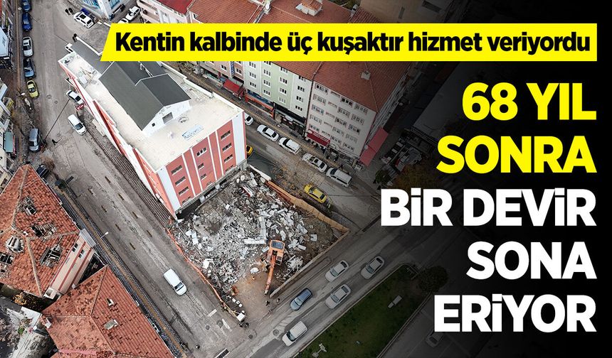 Bilecik'te 68 yıl sonra bir devir sona eriyor