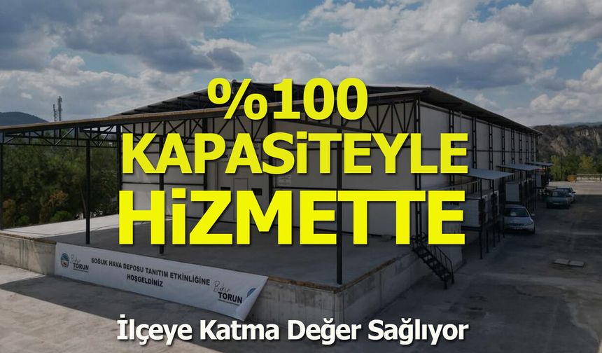 %100 Kapasiteyle Hizmette