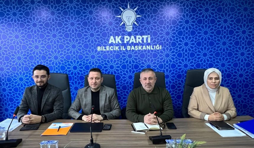 AK PARTİ BİLECİK TE KIŞ DÖNEMİNE HAZIR